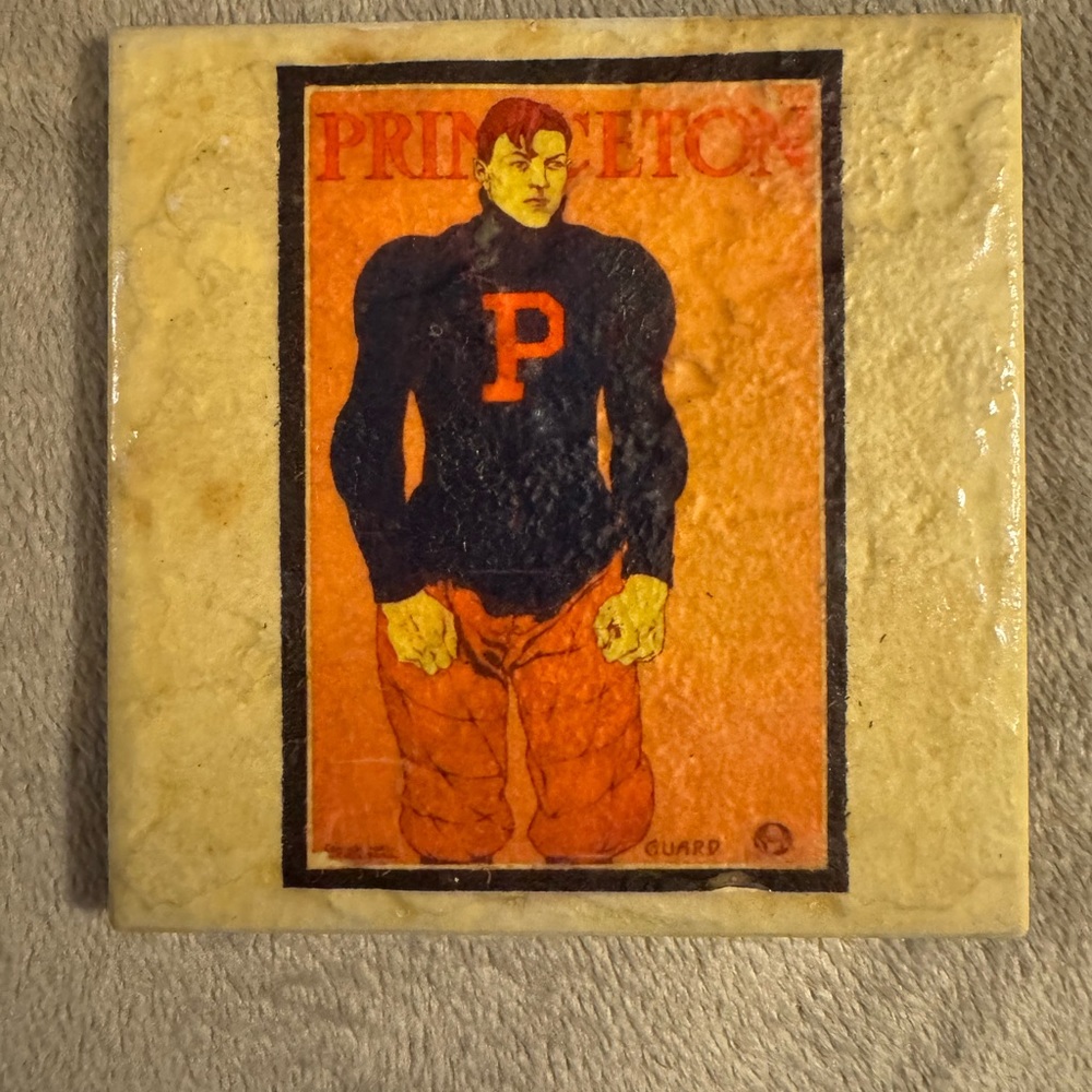 Set of four coasters made from images on ceramic tiles. 4” square. New - Picture 5 of 7
